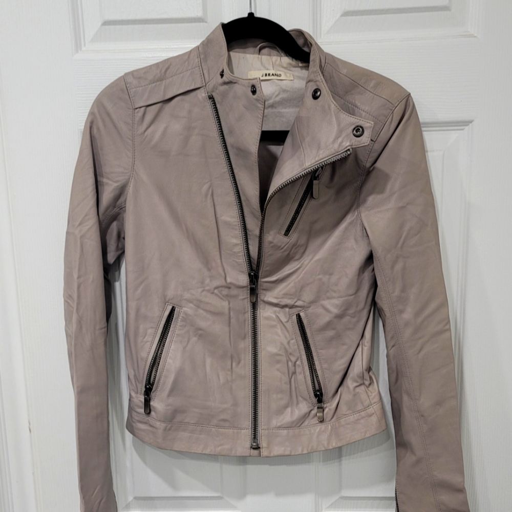 J Brand Leather Jacket